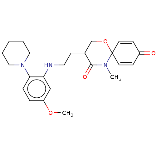 Chemical structure of BindingDB Monomer ID 50599365