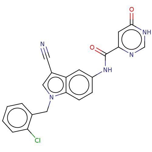Chemical structure of BindingDB Monomer ID 50599400