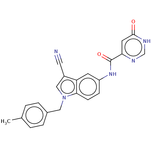 Chemical structure of BindingDB Monomer ID 50599405