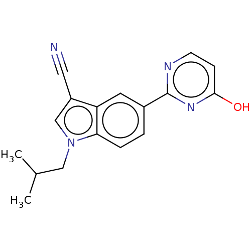 Chemical structure of BindingDB Monomer ID 50599417