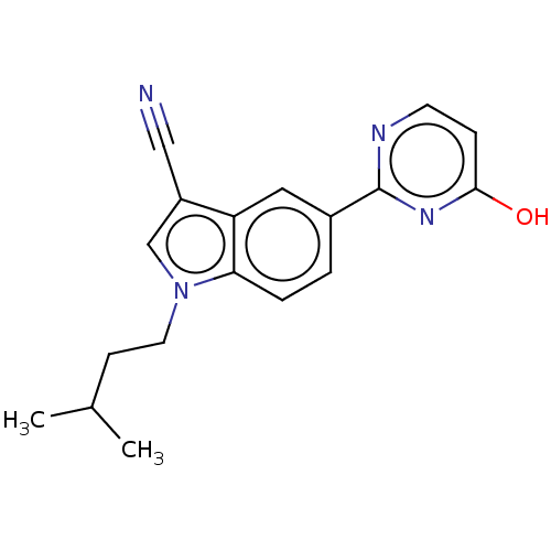 Chemical structure of BindingDB Monomer ID 50599418