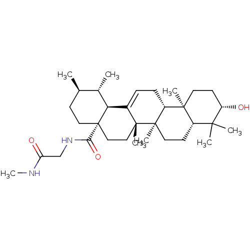 Chemical structure of BindingDB Monomer ID 50599421
