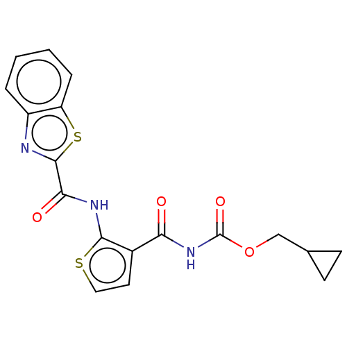 Chemical structure of BindingDB Monomer ID 50599429