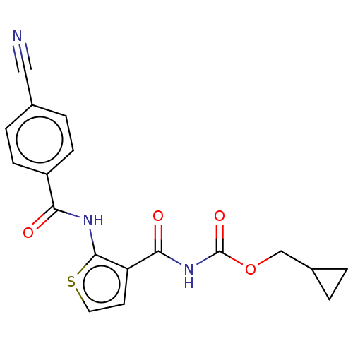 Chemical structure of BindingDB Monomer ID 50599438