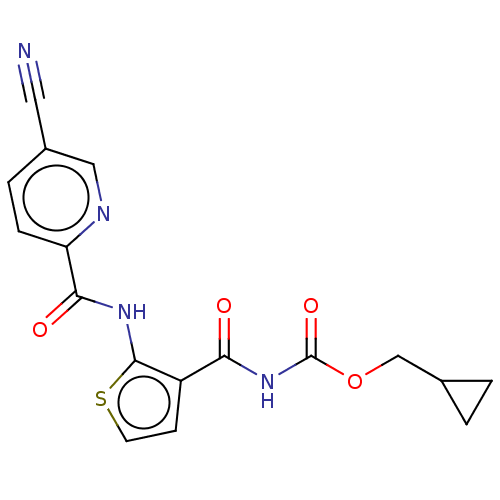 Chemical structure of BindingDB Monomer ID 50599439