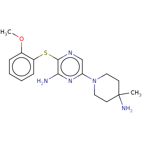 Chemical structure of BindingDB Monomer ID 50599792