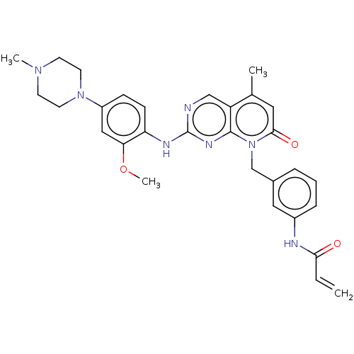 Chemical structure of BindingDB Monomer ID 50600156