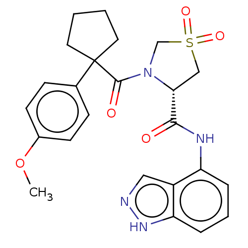 Chemical structure of BindingDB Monomer ID 50600305
