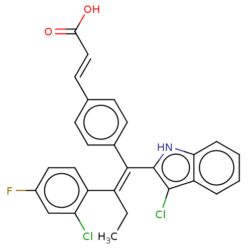Chemical structure of BindingDB Monomer ID 50600340