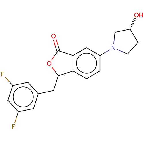 Chemical structure of BindingDB Monomer ID 50600419