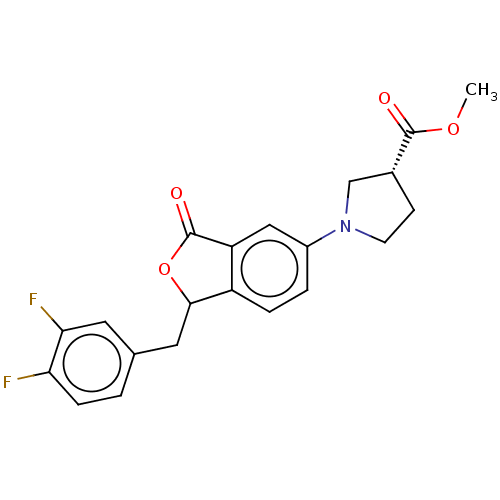 Chemical structure of BindingDB Monomer ID 50600434