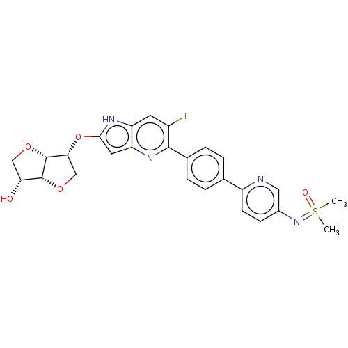 Chemical structure of BindingDB Monomer ID 50600526