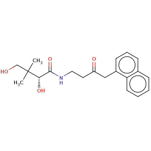 Chemical structure of BindingDB Monomer ID 50600534