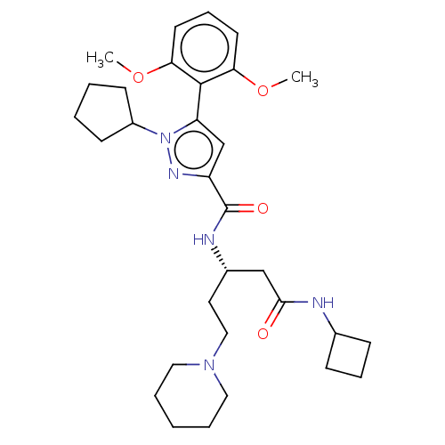 Chemical structure of BindingDB Monomer ID 50600613