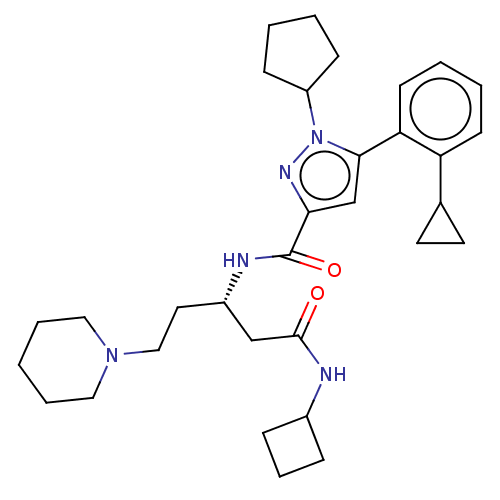 Chemical structure of BindingDB Monomer ID 50600617