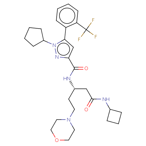 Chemical structure of BindingDB Monomer ID 50600619