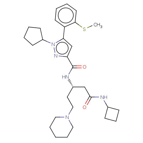 Chemical structure of BindingDB Monomer ID 50600636