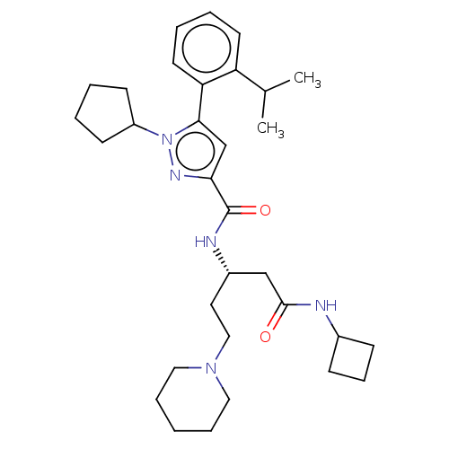 Chemical structure of BindingDB Monomer ID 50600638