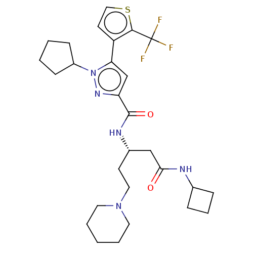 Chemical structure of BindingDB Monomer ID 50600646