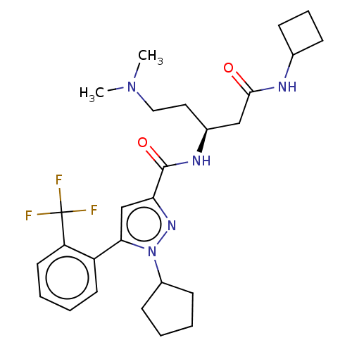 Chemical structure of BindingDB Monomer ID 50600651