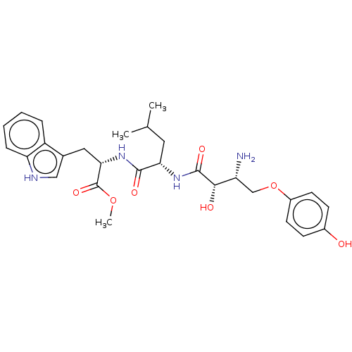 Chemical structure of BindingDB Monomer ID 50601034