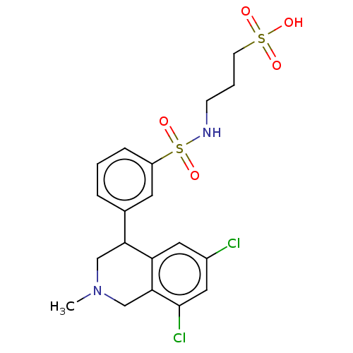 Chemical structure of BindingDB Monomer ID 50601163