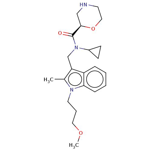 Chemical structure of BindingDB Monomer ID 50601191