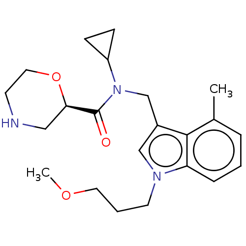 Chemical structure of BindingDB Monomer ID 50601192