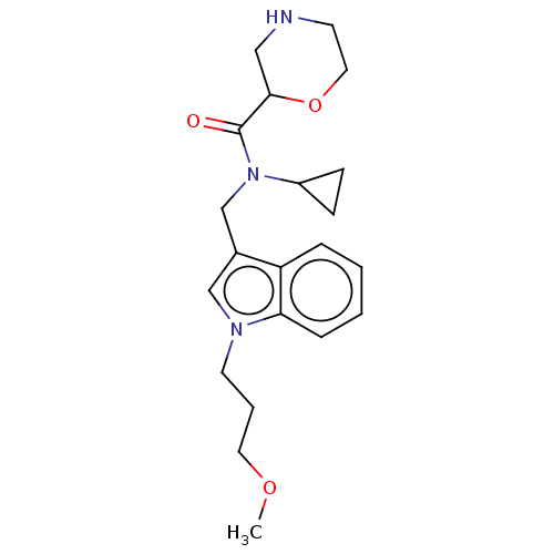 Chemical structure of BindingDB Monomer ID 50601196