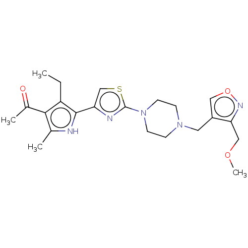 Chemical structure of BindingDB Monomer ID 50601329