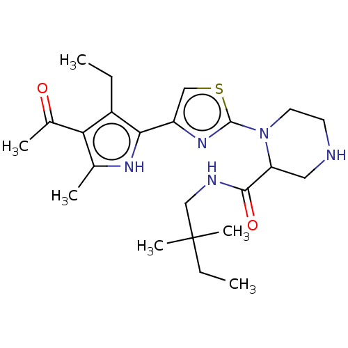 Chemical structure of BindingDB Monomer ID 50601338