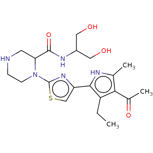 Chemical structure of BindingDB Monomer ID 50601342