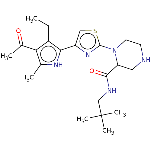 Chemical structure of BindingDB Monomer ID 50601343