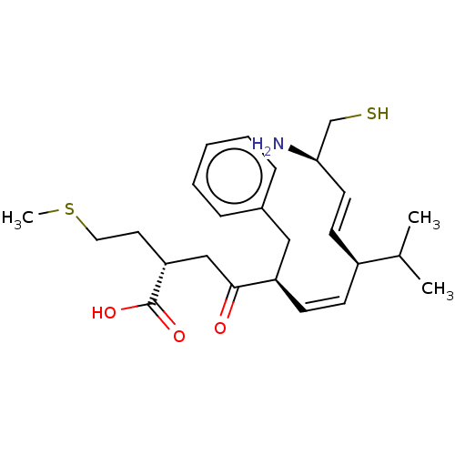 Chemical structure of BindingDB Monomer ID 50601399