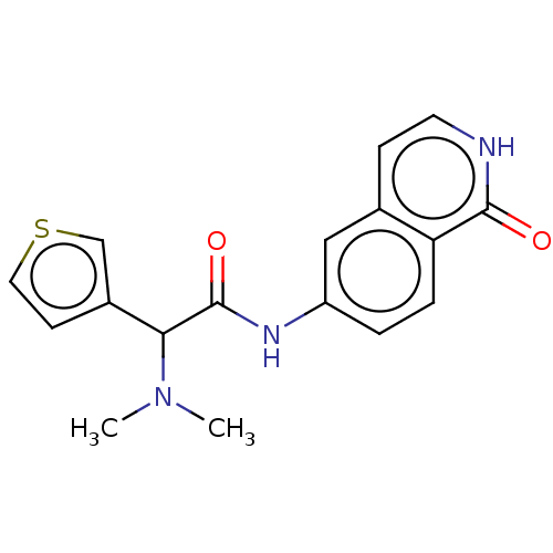 Chemical structure of BindingDB Monomer ID 50601415