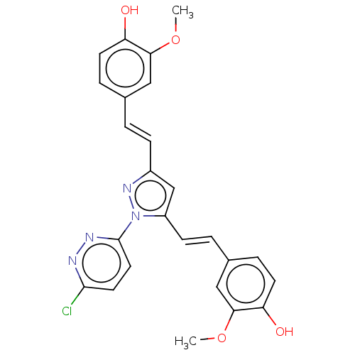Chemical structure of BindingDB Monomer ID 50601426