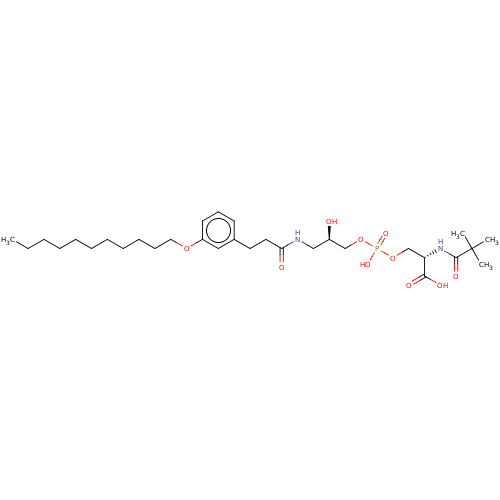 Chemical structure of BindingDB Monomer ID 50601671