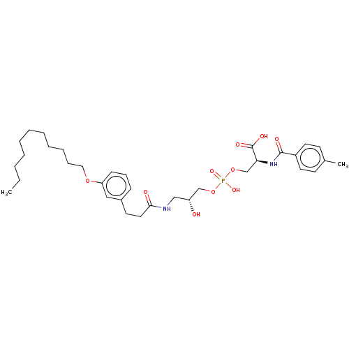 Chemical structure of BindingDB Monomer ID 50601673