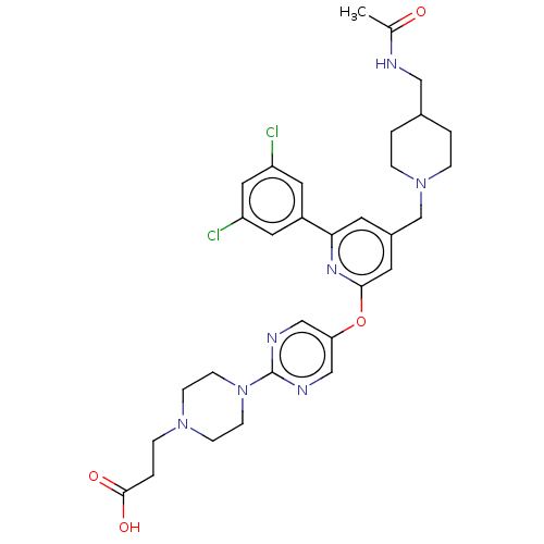 Chemical structure of BindingDB Monomer ID 50601761