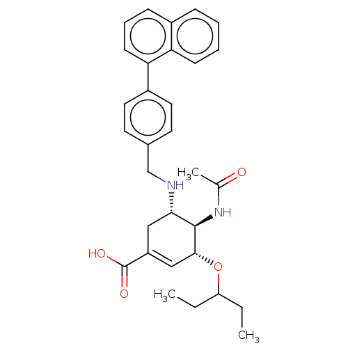 Chemical structure of BindingDB Monomer ID 50601834