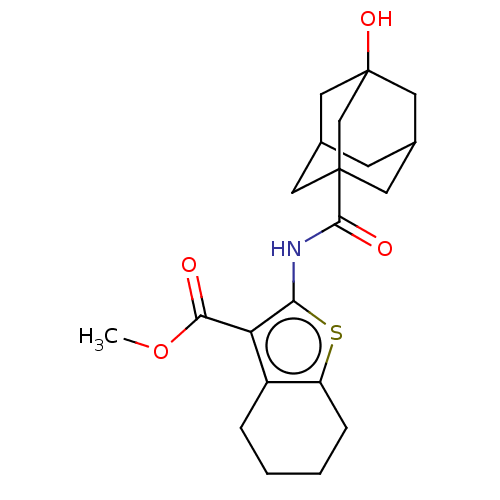 Chemical structure of BindingDB Monomer ID 50601854