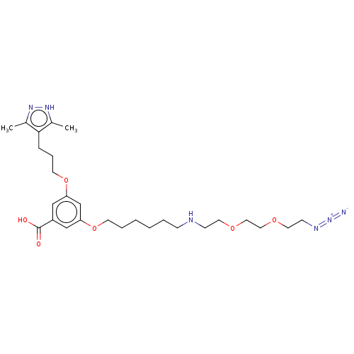 Chemical structure of BindingDB Monomer ID 50601998