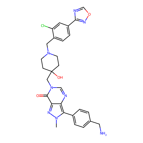 Chemical structure of BindingDB Monomer ID 50602268