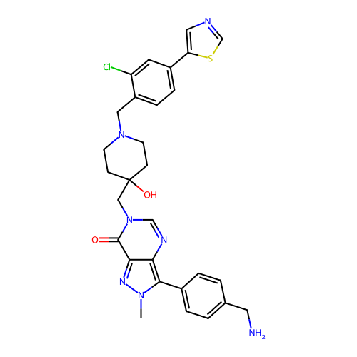 Chemical structure of BindingDB Monomer ID 50602269