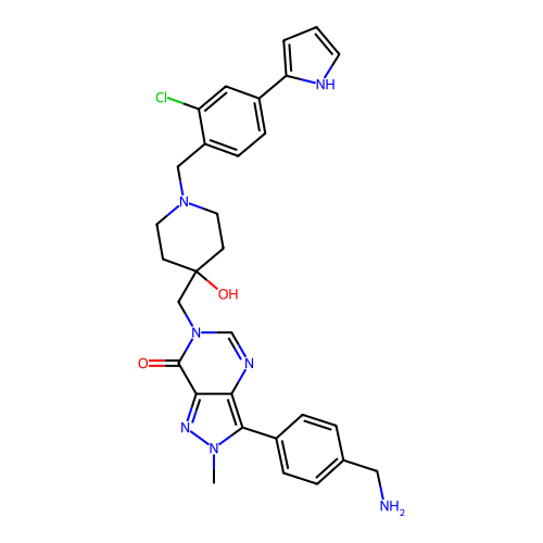 Chemical structure of BindingDB Monomer ID 50602274
