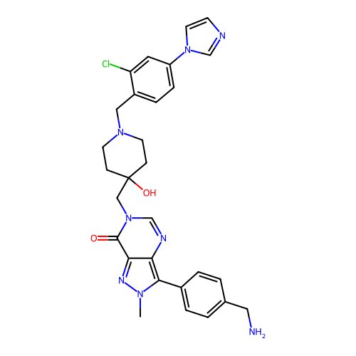 Chemical structure of BindingDB Monomer ID 50602275