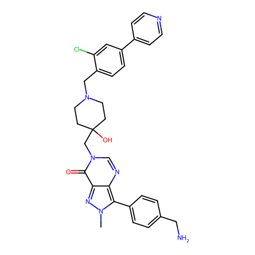 Chemical structure of BindingDB Monomer ID 50602278