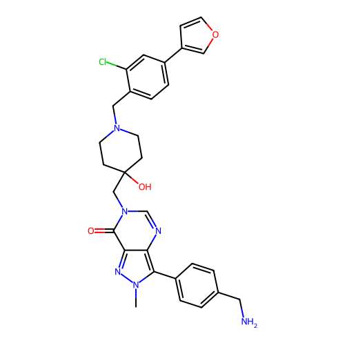 Chemical structure of BindingDB Monomer ID 50602279