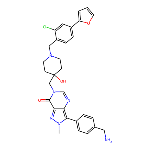 Chemical structure of BindingDB Monomer ID 50602280