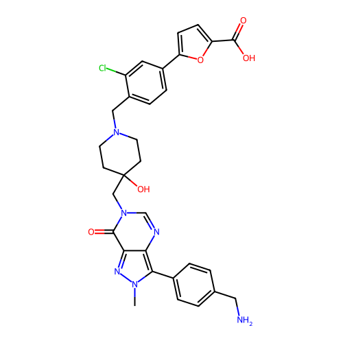 Chemical structure of BindingDB Monomer ID 50602281